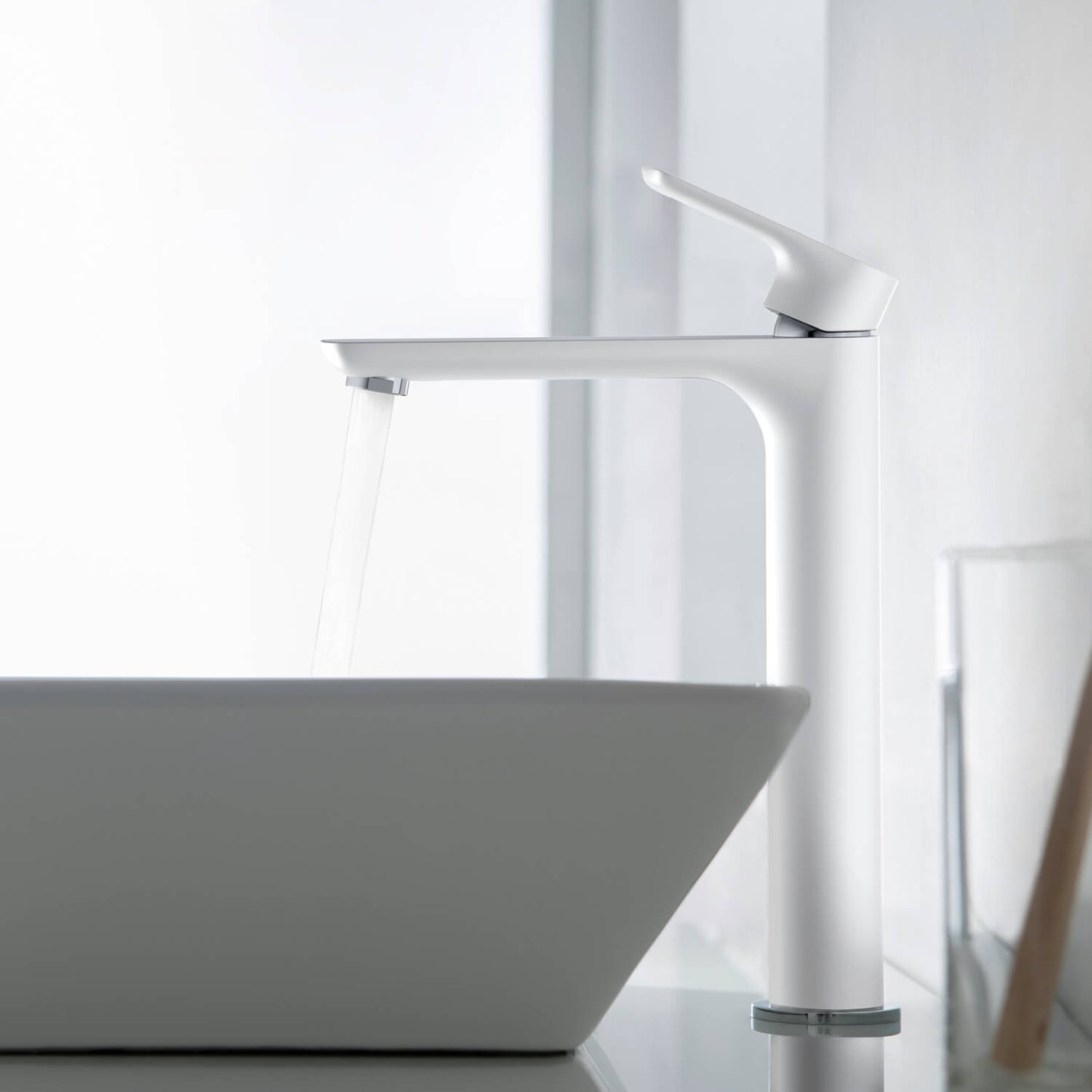 T-T Single Handle Bathroom Vessel Sink Faucet