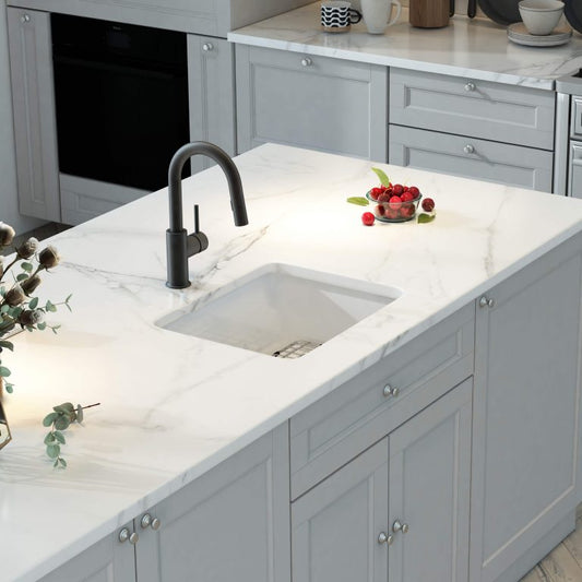 Alto 18" Fireclay Undermount Kitchen Sink