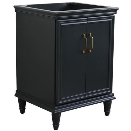 Forli 24 in. Single Vanity in Dark Gray Finish- Cabinet Only