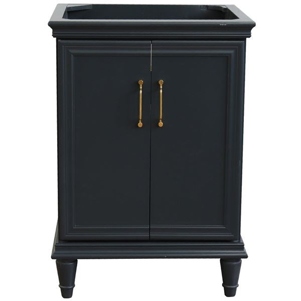 Forli 24 in. Single Vanity in Dark Gray Finish- Cabinet Only