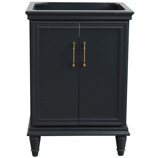 Forli 24 in. Single Vanity in Dark Gray Finish- Cabinet Only