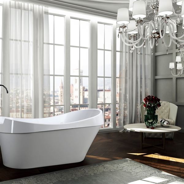 69 High-Gloss Freestanding Bathtub