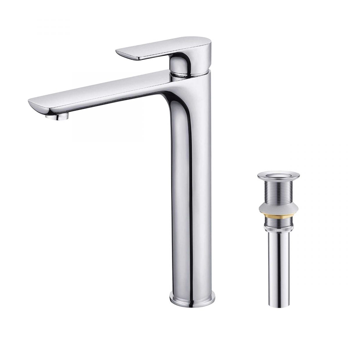 Tender-T Single Handle Bathroom Vessel Sink Faucet