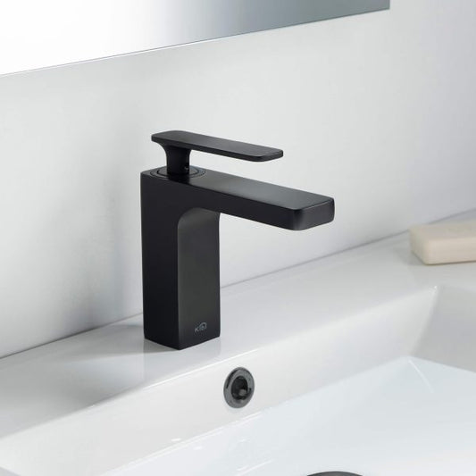 Infinity Brass Single Handle Bathroom Vanity Sink Faucet