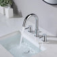 Circular 8″ Widespread Bathroom Sink Faucet