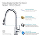 FlexStream Pull Down Kitchen Faucet