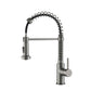 Aurora Single Handle High Arc Pull Down Kitchen Faucet