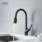 Summit Single Handle High Arc Pull Down Kitchen Faucet