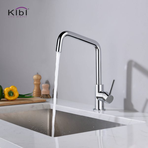 Macon Single Handle High Arc Kitchen Bar Sink Faucet