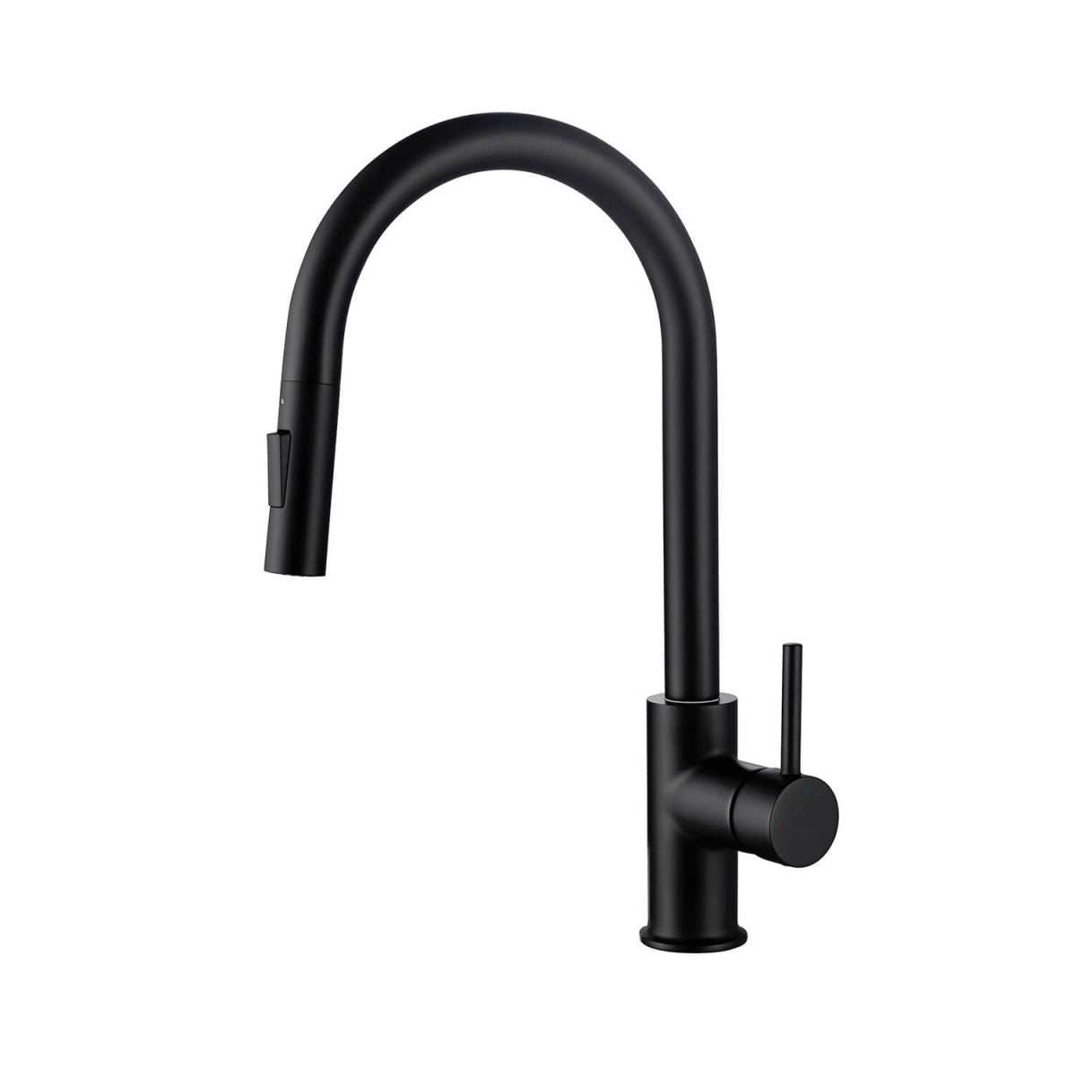 Circular Single Handle Pull Down Kitchen Faucet