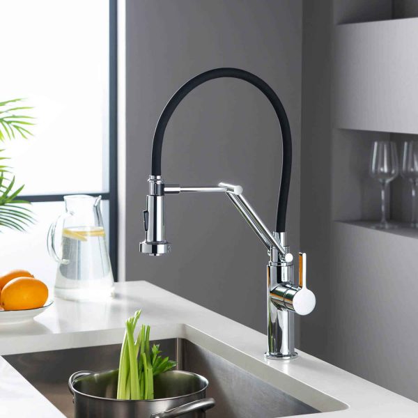 Engel Single Handle Pull Down Kitchen Faucet