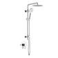 Circular Pressure Balanced 2-Function Shower Column with Rough In Valve