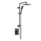 Cube Pressure Balanced 2-Function Shower Column with Rough In Valve