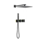 Cube 2 Function Thermostatic Shower System With Rough In Valve