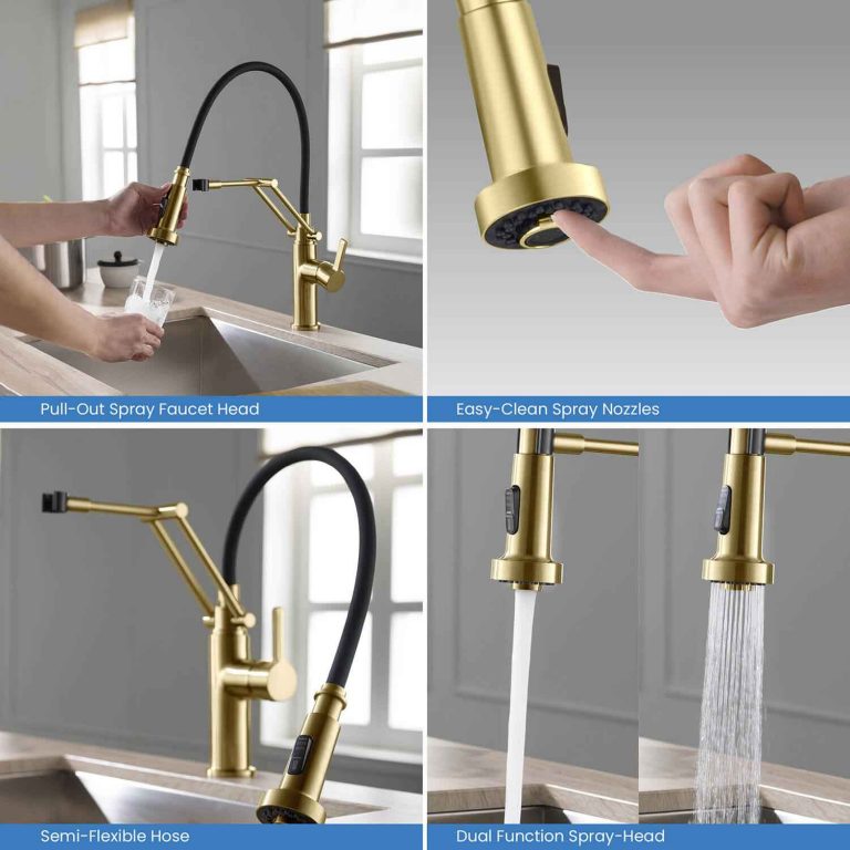 Engel Single Handle Pull Down Kitchen Faucet