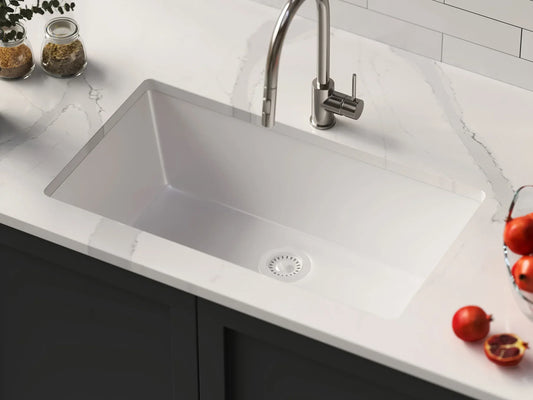 P100 Crystallite Granite Sink