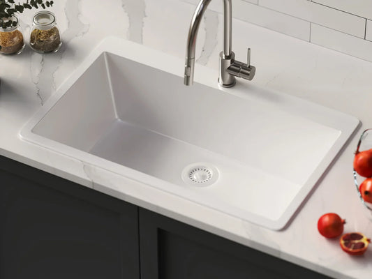 P100 Crystallite Granite Sink