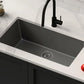 P100 Crystallite Granite Sink