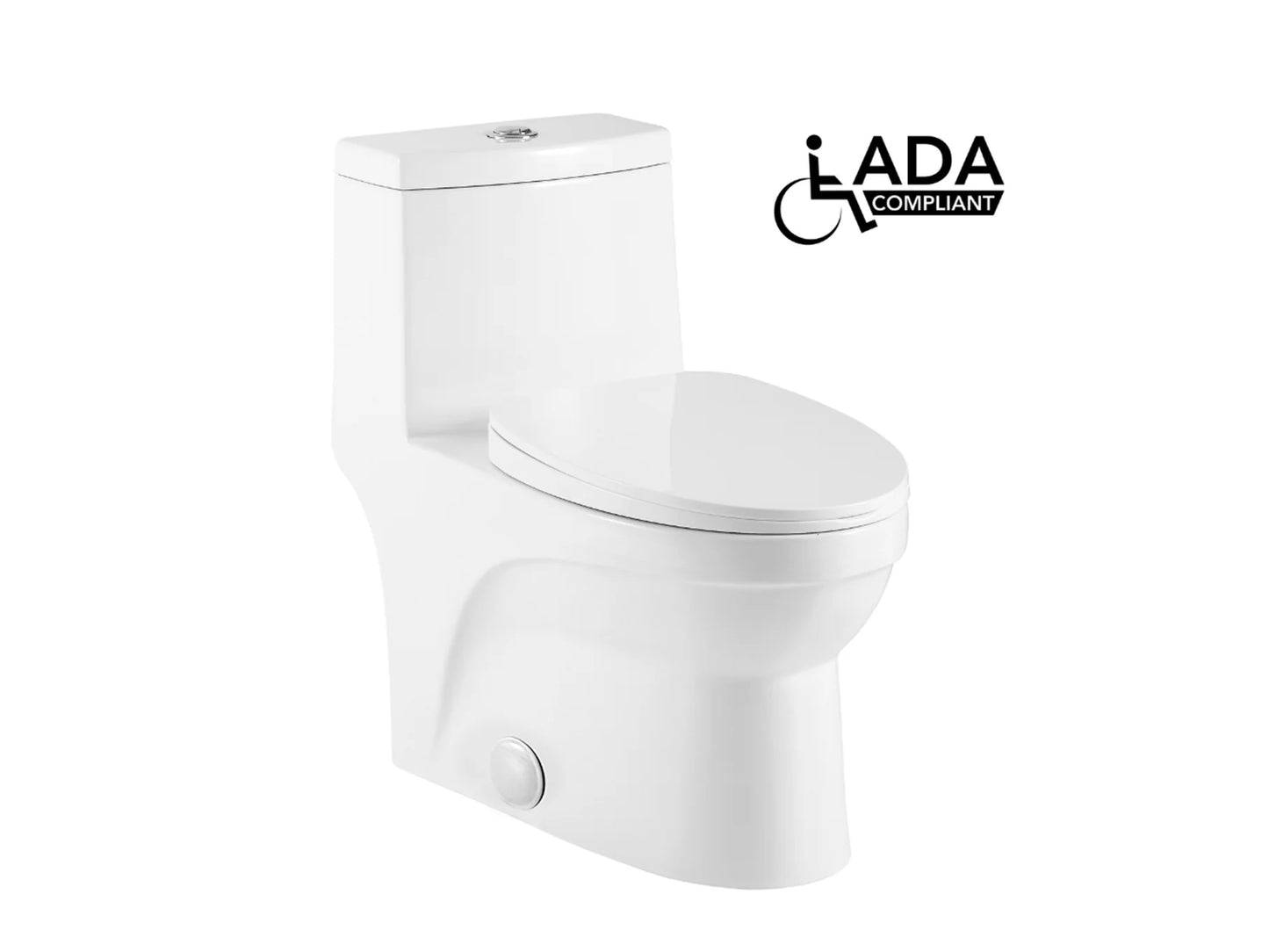 L Vortex Dual Flush ADA Toilet