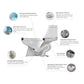 L Vortex Dual Flush ADA Toilet