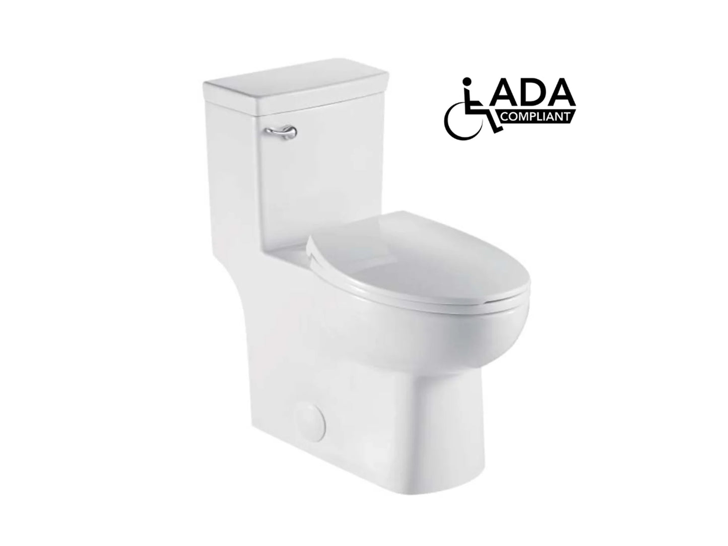 XIX Vortex Single Flush Toilet  ADA