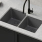 PLC-175 Granite Composite Double Bowl Sink