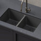 PLC-200 Granite Composite Double Bowl Sink