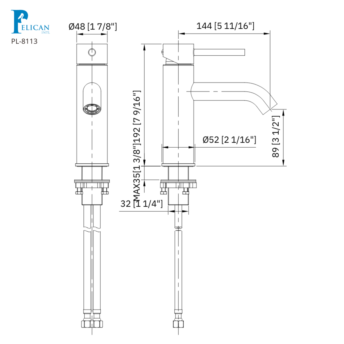 Cascade Series Bathroom Faucet