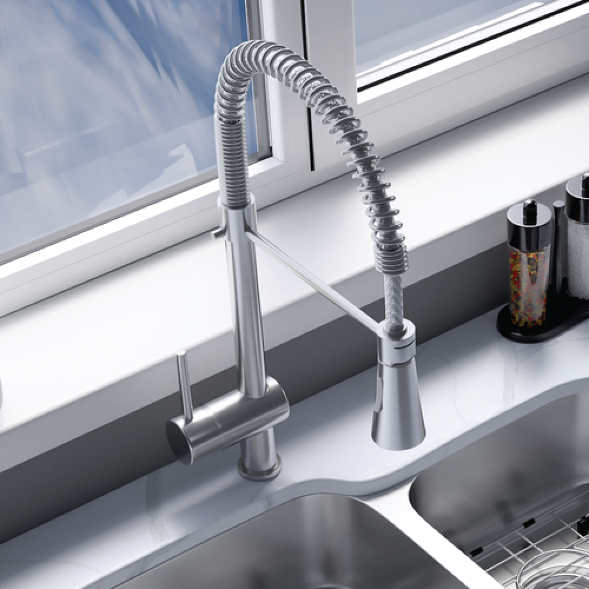 Fountain Series Kitchen Faucet