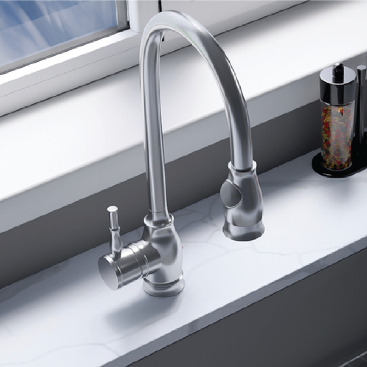 Fountain Series Kitchen Faucet