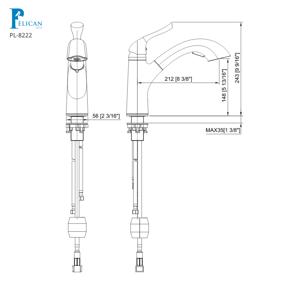 ProLine Fountain Kitchen Faucet