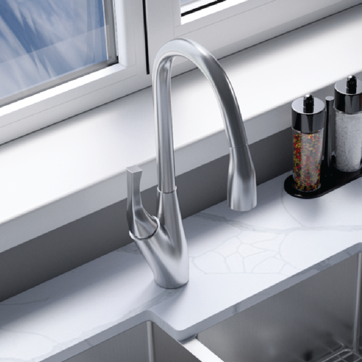 Fountain Series Kitchen Faucet