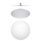 Circular 10″ Metal Ultra Thin Profile Rain Shower Head 1.75 GPM