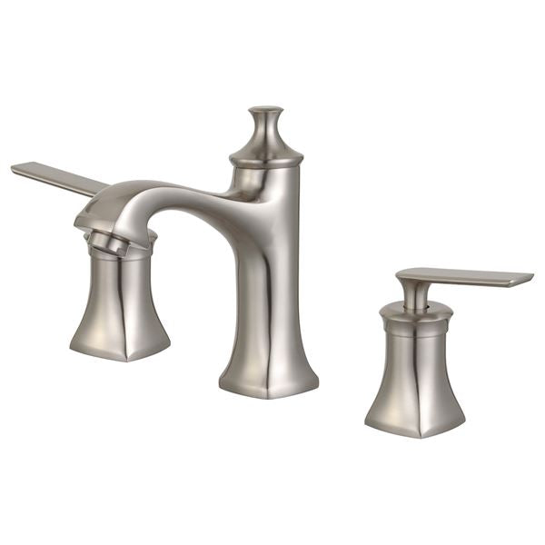 Vera Double Handle Widespread Bathroom Faucet with Drain Assembly