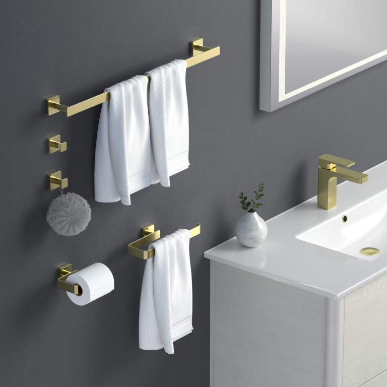 Blaze 5 Piece Bathroom Hardware Set