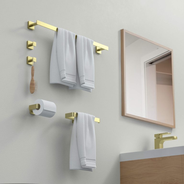 Blaze 5 Piece Bathroom Hardware Set