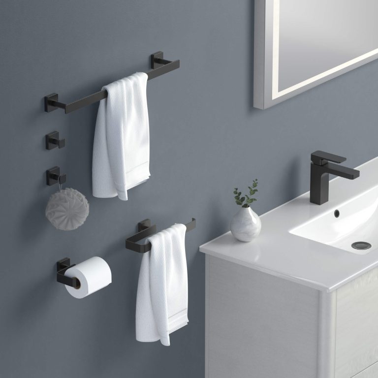 Blaze 5 Piece Bathroom Hardware Set