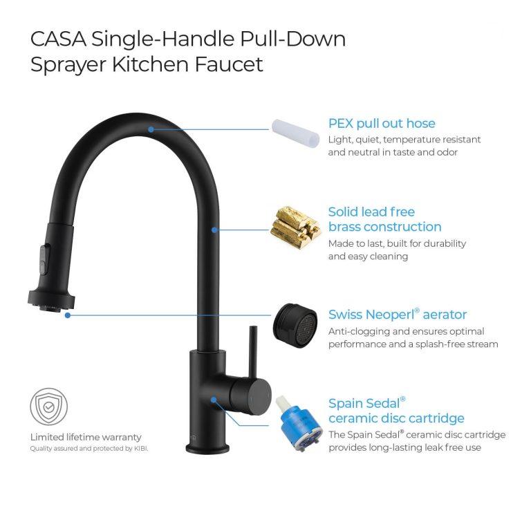 FlexStream Pull Down Kitchen Faucet