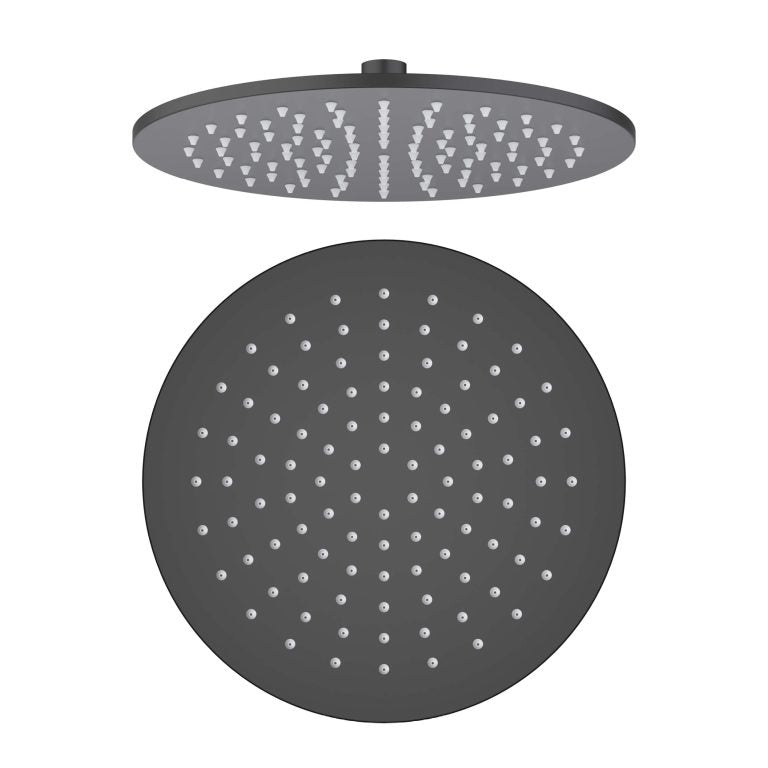 Circular 10″ Metal Thin Profile Rain Shower Head 1.75 GPM