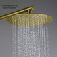 Circular 10″ Metal Ultra Thin Profile Rain Shower Head 1.75 GPM