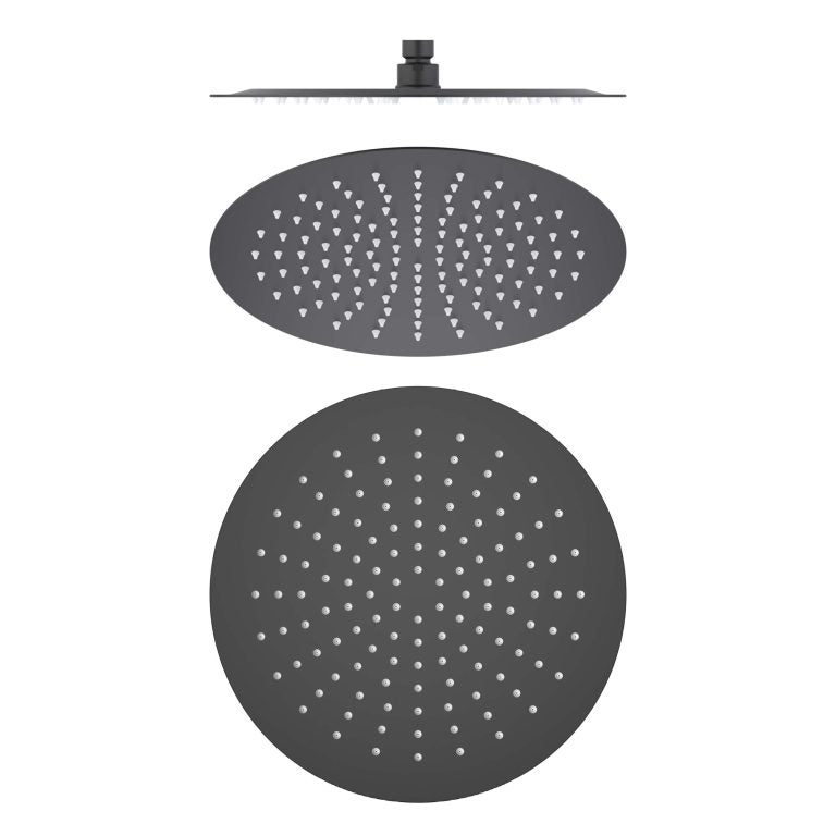 Circular 12″ Metal Ultra Thin Profile Rain Shower Head 1.75 GPM