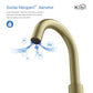 Circular 8″ Widespread Bathroom Sink Faucet