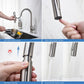 Circular Single Handle Pull Down Kitchen Faucet