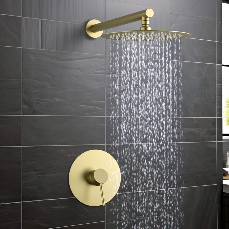 Circular Rainfall Shower System