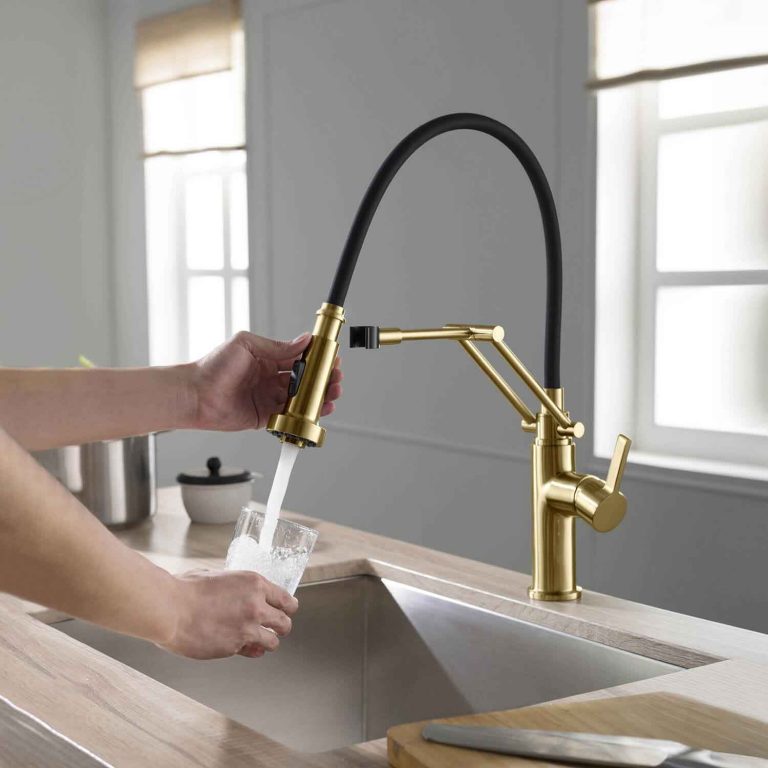 Engel Single Handle Pull Down Kitchen Faucet