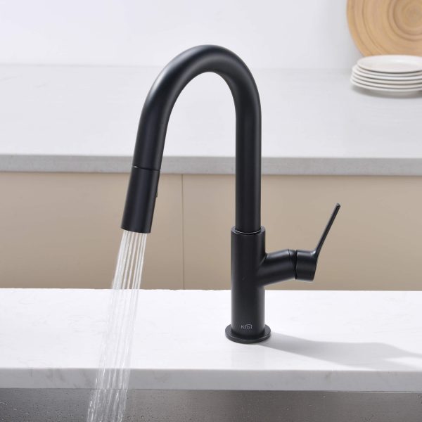 Fusion Single Handle Pull Down Kitchen & Bar Sink Faucet