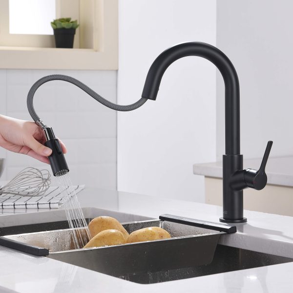 Fusion Single Handle Pull Down Kitchen & Bar Sink Faucet