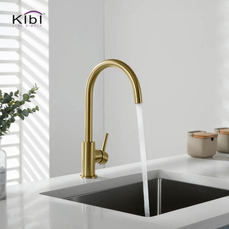 Lowa Single Handle High Arc Kitchen Bar Sink Faucet