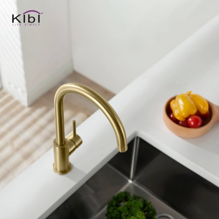 Lowa Single Handle High Arc Kitchen Bar Sink Faucet