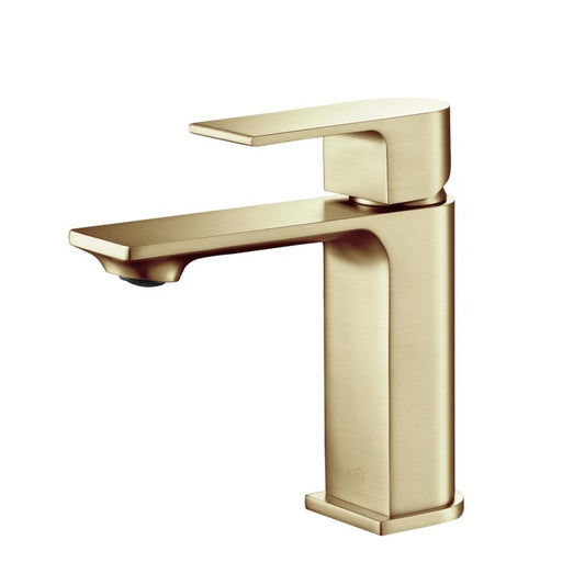 Mirage Brass Single Handle Bathroom Vanity Sink Faucet